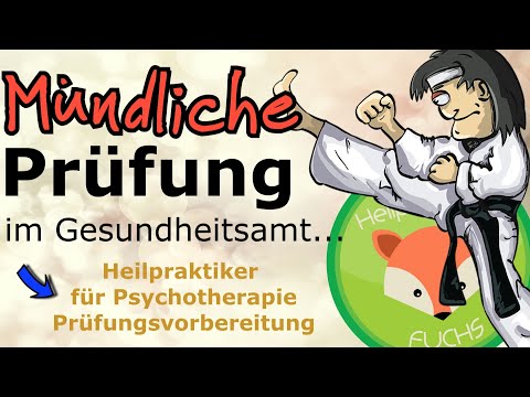 Heilpraktiker Psychotherapie PRÜFUNGSVORBEREITUNG: BEVOR Du in die MÜNDLICHE HPP-Prüfung gehst...