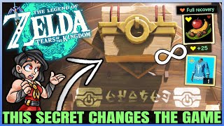 How to Unlock the Hidden Infinite TREASURE ROOM & Build Your Own Village - Tears of the Kingdom!