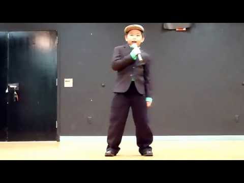 Rafael singing Sweet Caroline (Weatherbee Elementary talent show '13)