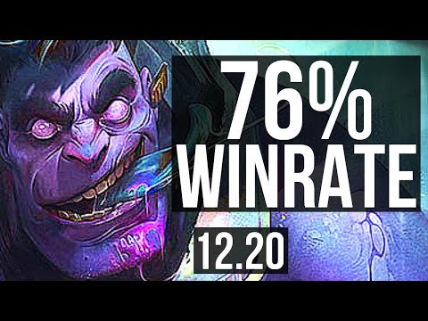 MUNDO vs IRELIA (TOP) | 76% winrate, 9/0/1, 8 solo kills, Legendary | EUW Master | 12.20
