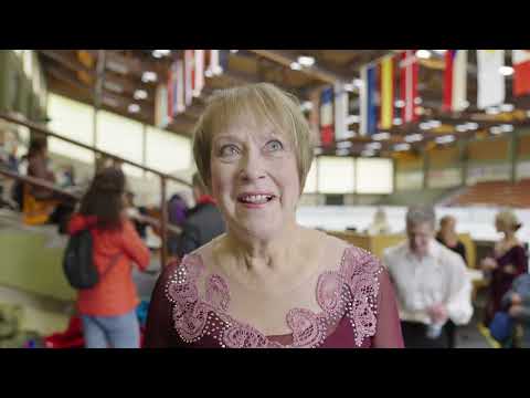 Midori Ito with her Confidants 2023 ISU Adult in Oberstdorf