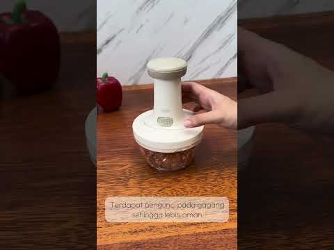 Gambar Culinart Press Chopper 400 ml - Krem Beige