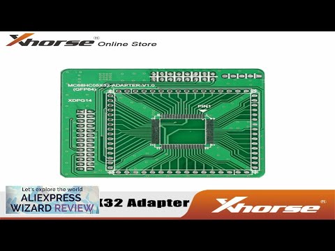 Xhorse XDPG14CH MC68HC05X32(QFP64) Adapter for VVDI PROG Review