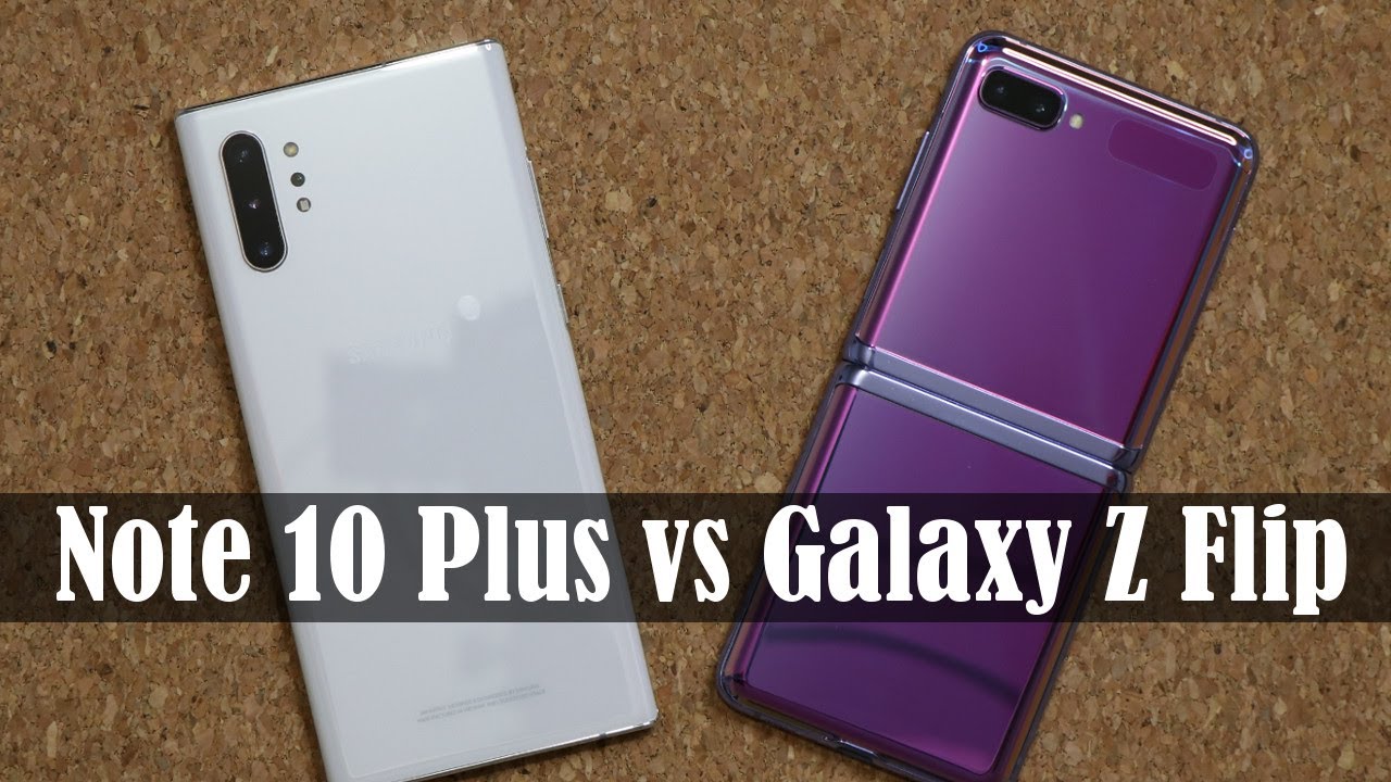 Galaxy Note 10 Plus vs Galaxy Z Flip - Which One Is Better?