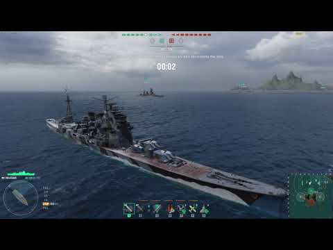 World of Warships Atago begins to fight #indonesiagameplay9