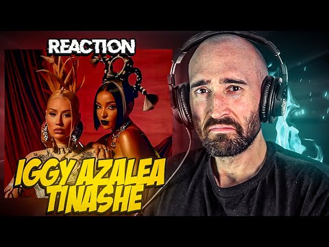 IGGY IZALEA, TINASHE - DANCE LIKE NOBODYS WATCHING [FIRST TIME REACTION]