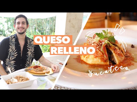 ✅ Receta DELICIOSA Queso Relleno Yucateco Receta 😱