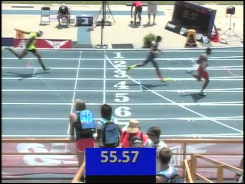 Boys 400m Hurdles EE Section 3 - New Balance Nationals Outdoor 2013