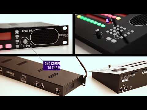 TP8000 - New KROMA by AEQ Intercom User Panels