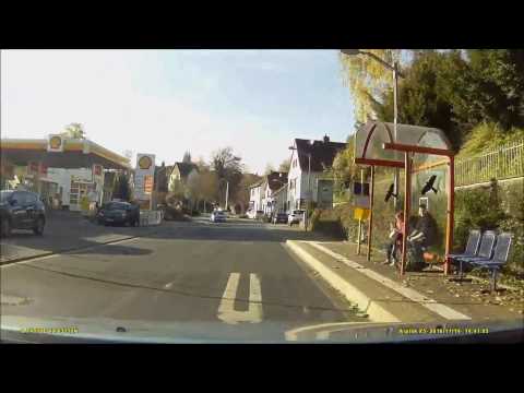 Ortsdurchfahrt im Odenwald/DA: Ober-Ramstadt (Süd rein, West raus)