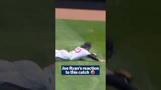 James Outman had Joe Ryan in awe after this catch ????