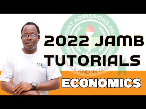 JAMB SYLLABUS 2022 | JAMB ECONOMICS TUTORIAL 2022😀| Topic: THEORY OF SUPPLY