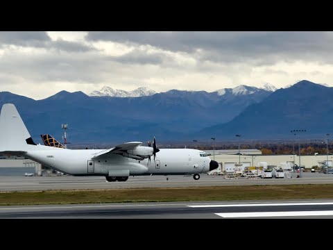 Runway 15 Takeoffs and Landings at Ted Stevens Anchorage International Airport