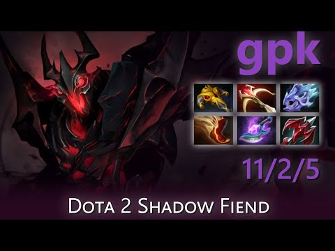 "gpk" 11/2/5 | Dota 2 Shadow Fiend highlights