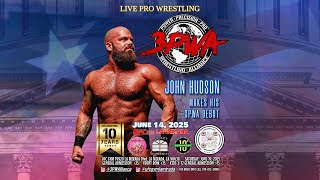 Download lagu Jonathan Hudson Coming home to California. With his 3PWA debut! | 6/14/2025 Live Pro Wrestling Event mp3