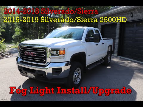 Amazon Fog Light Install - 2014-2018 Silverado/Sierra & 2015-2019 Install 2015-2019 2500