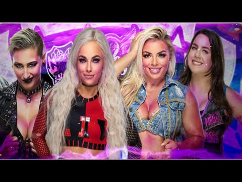 Liv Morgan Vs Mandy Rose Vs Rhea Reply Vs Nikki A.S.H For Raw Womans Championship c
