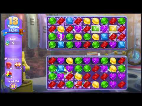 Wonka's World of Candy Level 256 - NO BOOSTERS + FULL STORY 🍫 | SKILLGAMING ✔️