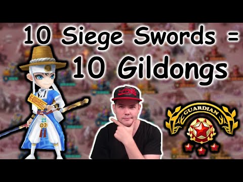 10x GILDONG Meets G3 Siege! - Summoners War