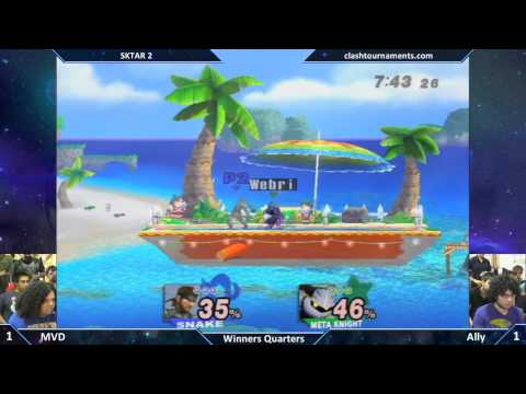 SKTAR 2 - Ally vs MVD - Winners Quarters - SSBB
