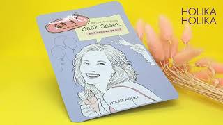 Holika Holika After Drinking Mask Sheet тканевая маска для лица превью видео