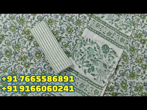 Jaipuri  Block Printed Suits Set