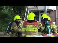 Brand in flatwoning in Brunssum