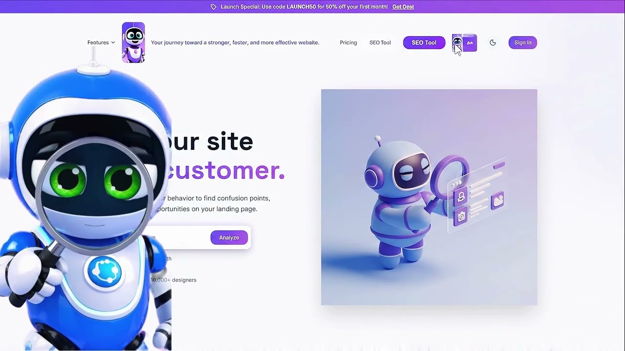 Global Website Design App demo video