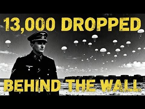 When German Commanders Counted the Sky — 13,000 Paratroopers Were Already Behind the Wall