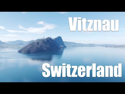 Switzerland Vitznau - Beautiful Village by Lake Lucerne