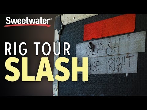 Slash’s Legendary Guitar Rig | Backstage Tour