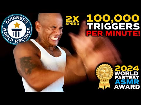 ⚠️ WARNING 2X SPEED: World Record FASTEST ASMR EVER 2024!