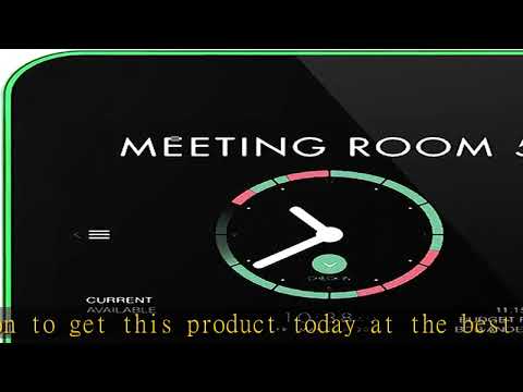 Evoko ERM2001 LISO Space Booking System Digital Door Sign, White