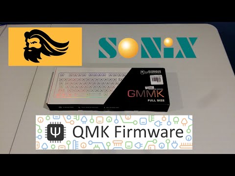 SonixQMK on the Glorious GMMK Full (2021 Version)