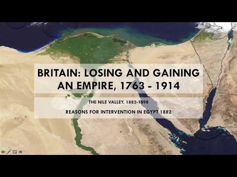 The British Empire 1763-1914: Reasons for Invasion of Egypt 1882