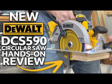 NEW DeWalt Circular Saw Review! 20V Max DCS590 *TESTED*