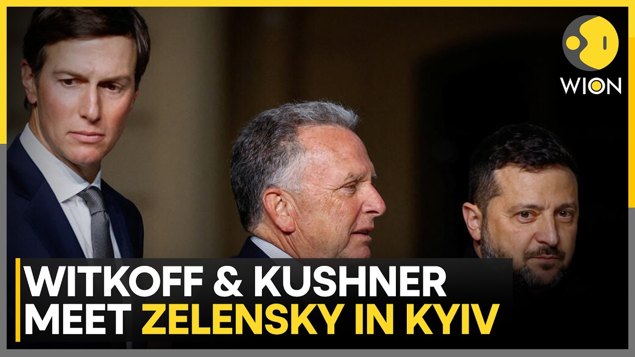 Russia-Ukraine War: US Envoys Rush To Kyiv, Witkoff Hails 'Very Meaningful Talks' | WION