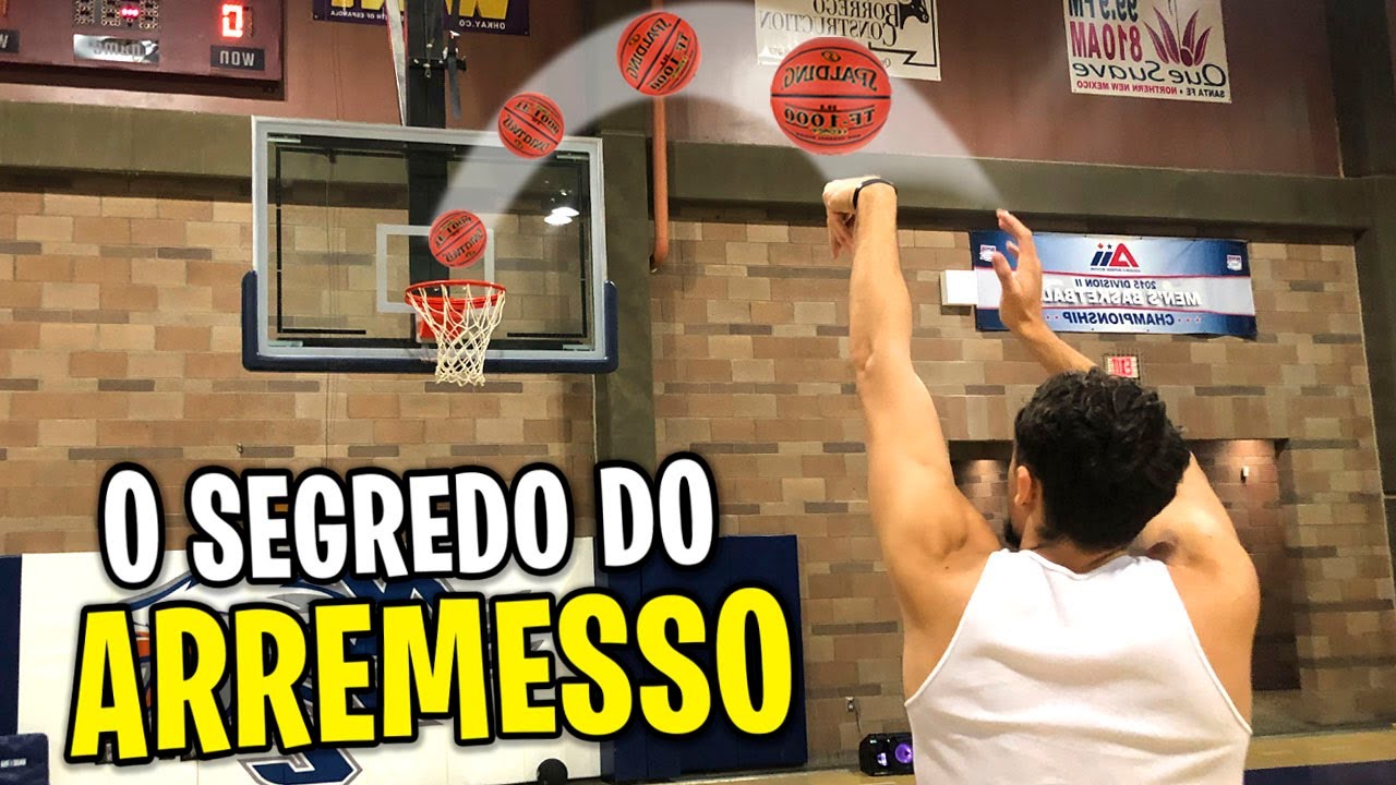 NUNCA MAIS ERRE ARREMESSO NO BASQUETE. DESCUBRA COMO SE TORNAR UM CHUTADOR DE ELITE!