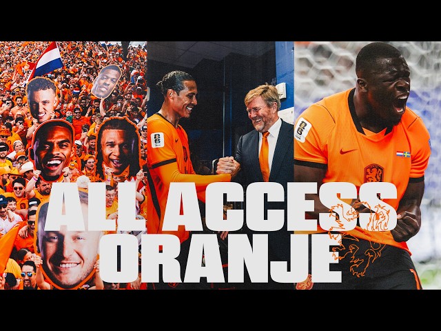 5-1 vs SWEDEN! 🔥🇸🇪, MEGA FANWALK in HOUSTON! 🧡 & BEZOEK KONINKLIJK HUIS! 👑 | ALL ACCESS ORANJE 🎥🦁