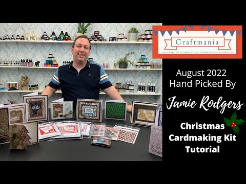 Jamie Rodgers Christmas Special - Card Making Kit Tutorial | August 2022