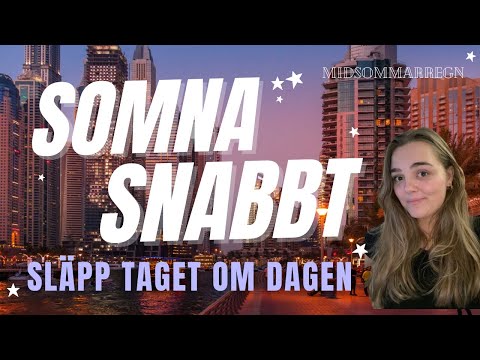 Dags att sova - GUIDAD MEDITATION på SVENSKA för att SOMNA SNABBT - Hitta in i djup sömn - 25 min