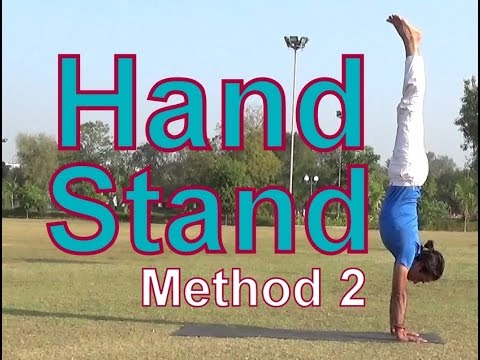Handstand Balance Method- 2  | Yoga Arm Balance Pose | 2 Minutes Yoga Health