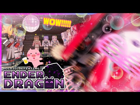 Kureiji Ollie Ch. hololive-ID - 【MINECRAFT】PARTYING IN THE END WITH THE PARTY【Hololive Indonesia 2nd Gen】