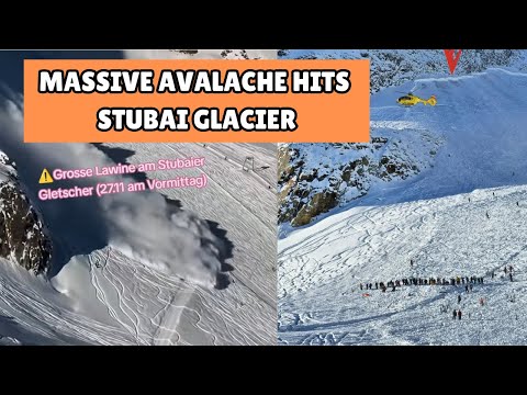 Eight Skiers Caught in Massive Avalanche at Stubai Glacier