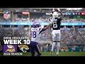 Minnesota Vikings Vs Jacksonville Jaguars Game Highlights NFL 2024 Season Week 10