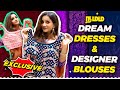 Exclusive Salwar Materials Readymade Designer Blouses Dream Dresses Unga Budget Kulla