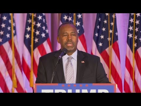 Highlights: Ben Carson explains his endorsement of Donald Trump