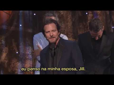 Eddie vedder discurso  Hall of Fame’ Legendado em Português