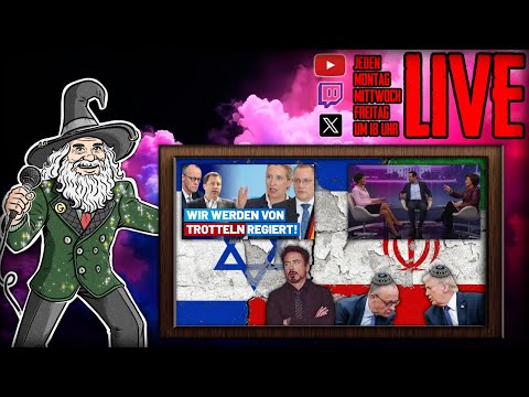 LIVE! Israelkrieg: AfD Pressekonferenz, Trump & Merz, Maischberger uvm.