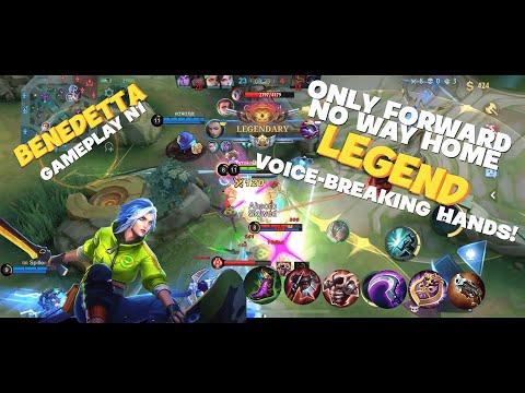 NO WAY HOME! GAMEPLAY BENEDETTA (1) ~ MOBILE LEGENDS